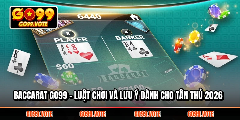 Baccarat Go99 - Luật Chơi Và Lưu Ý Dành Cho Tân Thủ 2026